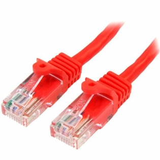 UTP kategori 6 stift netværkskabel Startech 45PAT50CMRD          0,5 m