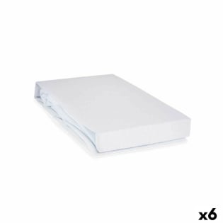 Madrasbeskytter Hvid 135 x 195 cm (6 enheder)